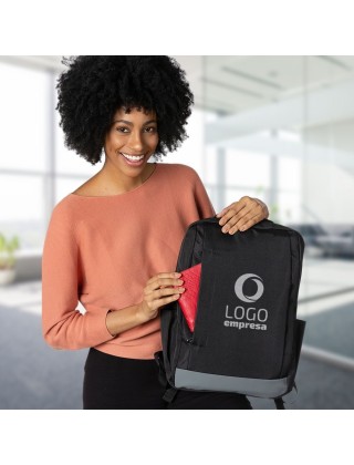 Mochila de Nylon USB Personalizada - 03034