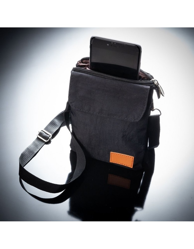 Mini Bolsa Transversal de Nylon Personalizada - 01227