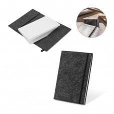 93636 – Caderno Ecológico Personalizado Baldwin A5 em Feltro Reciclado