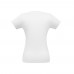 Camiseta feminina branca em algodão personalizada - 30507