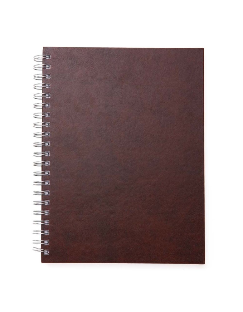 Caderno de Couro Sintético Personalizado - 13603