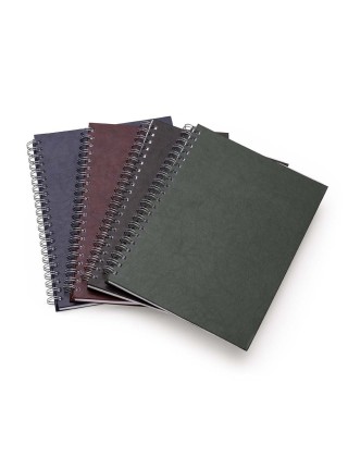 Caderno de Couro Sintético Personalizado - 13603