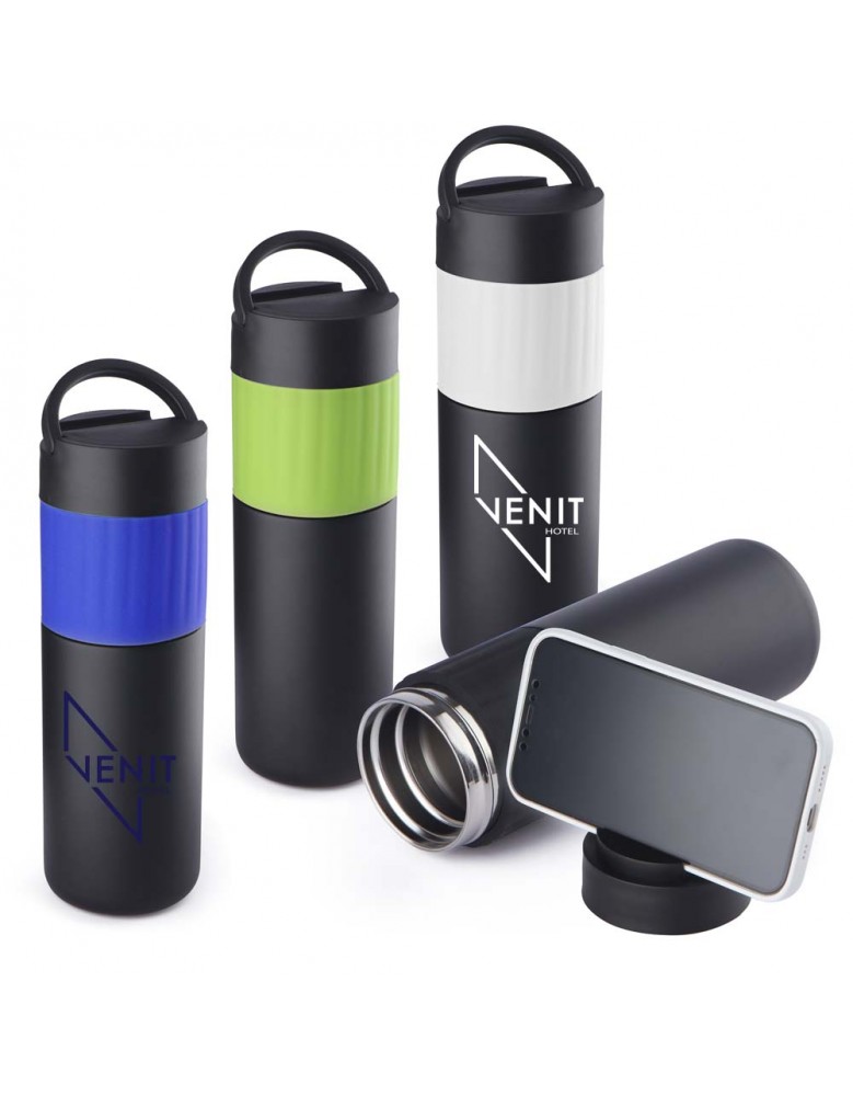 Garrafa Termica com porta celular  500ml Personalizada  -GA7450 