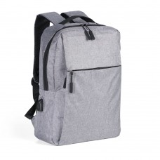 Mochila de Nylon USB 21L Personalizada - 01320B