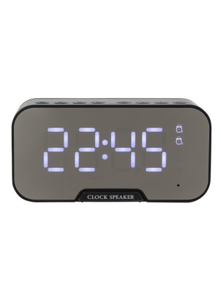 Caixa de Som Multimídia com Relógio e Suporte para Celular Personalizada - 03019