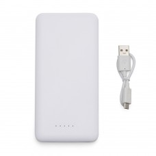 Power Bank 10.000mAh com Carregamento via Indução ou via Cabo Personalizado - 04051