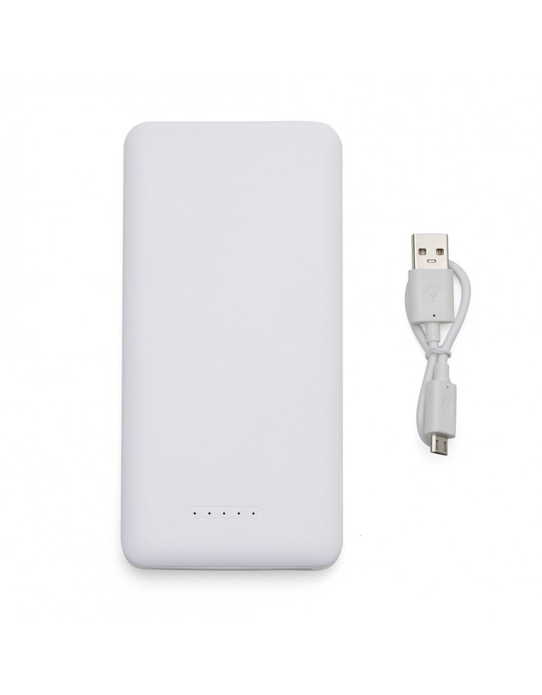 Power Bank 10.000mAh com Carregamento via Indução ou via Cabo Personalizado - 04051