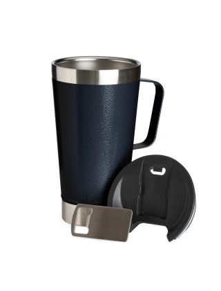 Caneca Térmica Inox com Abridor 500ml Personalizada - 04082T