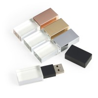 Pen Drive Vidro 4GB/8GB/16GB/64GB Personalizado - 050