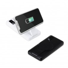 Power Bank 10.000mAh com Carregamento via Indução ou via Cabo Personalizado - 05038