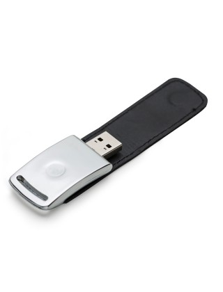 Pen Drive de Couro 4GB/8GB Personalizado - 055