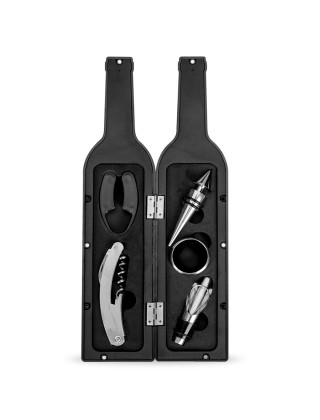 Kit Vinho Garrafa 5 peças Personalizado - 11870