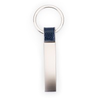 Chaveiro Metal com Couro Personalizado - 12026