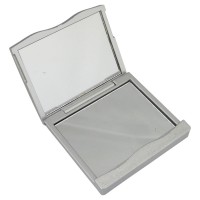 Espelho Plástico Duplo Sem Aumento Personalizado - 12069