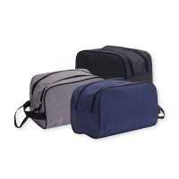 Necessaire Poliéster com Zíper Duplo Personalizada - 14430