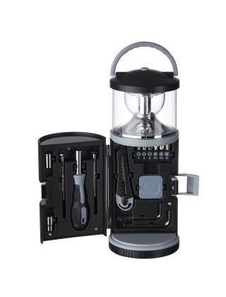 Lanterna com Kit Ferramentas 15 Peças Personalizado - 14649