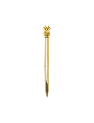 Caneta Metal Abacaxi Personalizada - 14654
