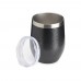 Copo Inox Texturizado Parede Dupla 320ml Personalizado - 14726T