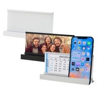 Base  para calendário ou foto, com suporte para celular Personalizada - 14768
