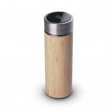 Garrafa Térmica Bambu 400 ml Personalizada - 14783