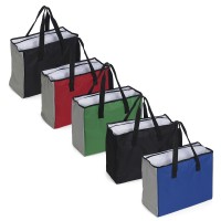 Sacola Poliéster 25L com Bolso Térmico Personalizada - 18606