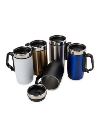 Caneca Inox Parede Dupla 275 ml Personalizada - 18623