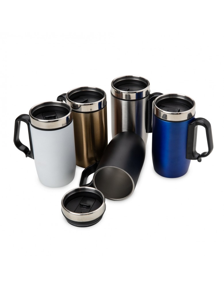 Caneca Inox Parede Dupla 275 ml Personalizada - 18623