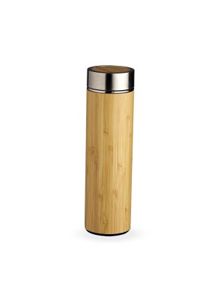 Garrafa Bambu Térmica 500ml com Infusor Personalizada - 18642