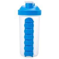 Coqueteleira 750ml com Porta Comprimido Personalizada - P@13946