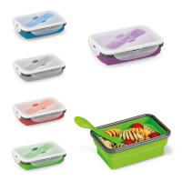 Marmita hermética retrátil 640 ml Personalizada - 93847