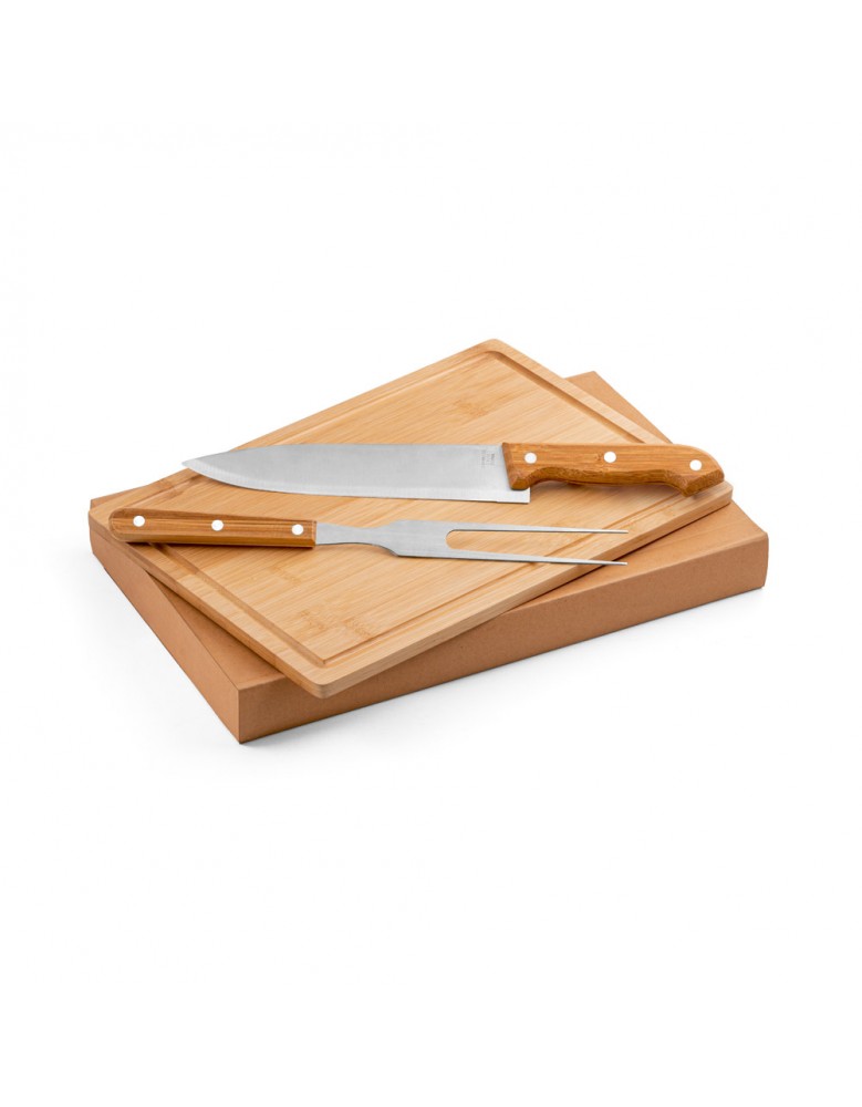 Kit churrasco em caixa craft Personalizado - 94143