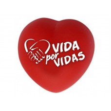 Anti-Stress PU em formato de coração personalizado - ST007  