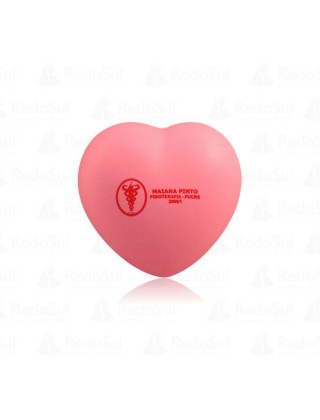 Anti-Stress  em formato de coração personalizado Para Outubro Rosa - ST007  