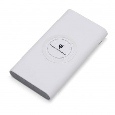 Power Bank 8000mAh com Carregamento via Indução ou via Cabo Personalizado - 04050