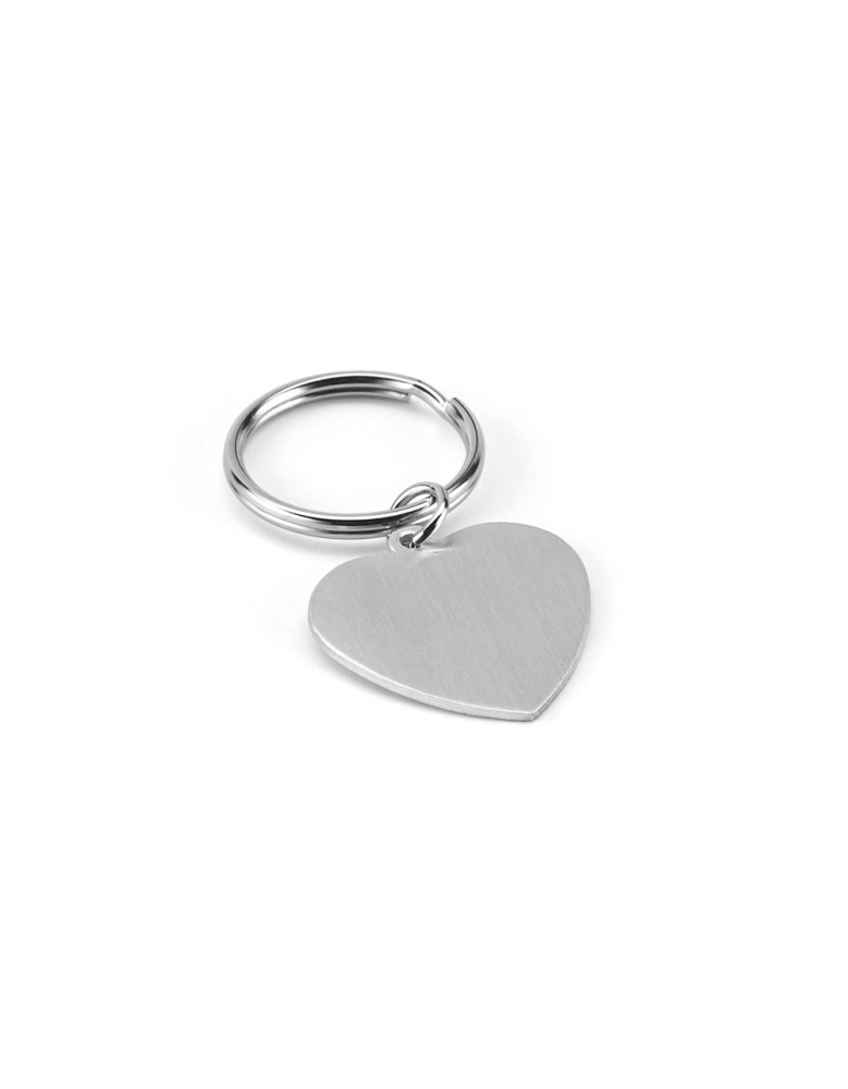Chaveiro em formato de coração em alumínio Personalizado - 93159
