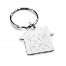Chaveiro em formato de casa em alumínio Personalizado - 93167