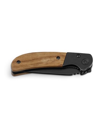Canivete em aço inox e madeira personalizado -94038