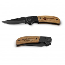 Canivete em aço inox e madeira personalizado -94038