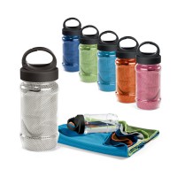 Kit toalha e garrafa personalizada  - 99967