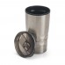 Copo de viagem em aço inox e PP 510 ml Personalizado - 94676