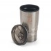 Copo de viagem em aço inox e PP 510 ml Personalizado - 94676