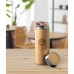Squeeze em bambu com e infusor para chá 430 ml Personalizado - 94683