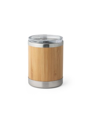 Copo de bambu e aço inox 350 ml Personalizado - 94761