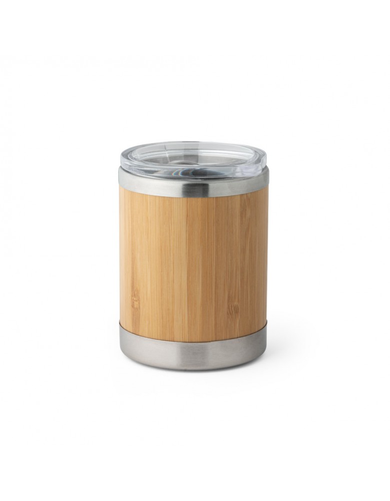 Copo de bambu e aço inox 350 ml Personalizado - 94761