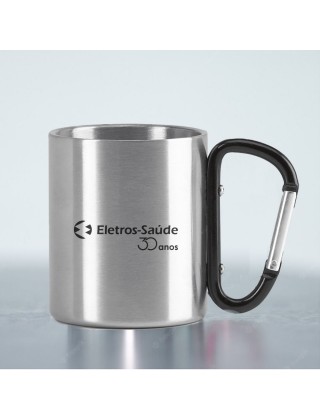 Caneca em aço inox 230 ml Personalizado - 94614