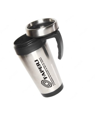 Caneca  aço inox 400 ml Personalizado - 03889