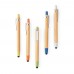 Caneta Bambu  Touch Personalizada - 81012