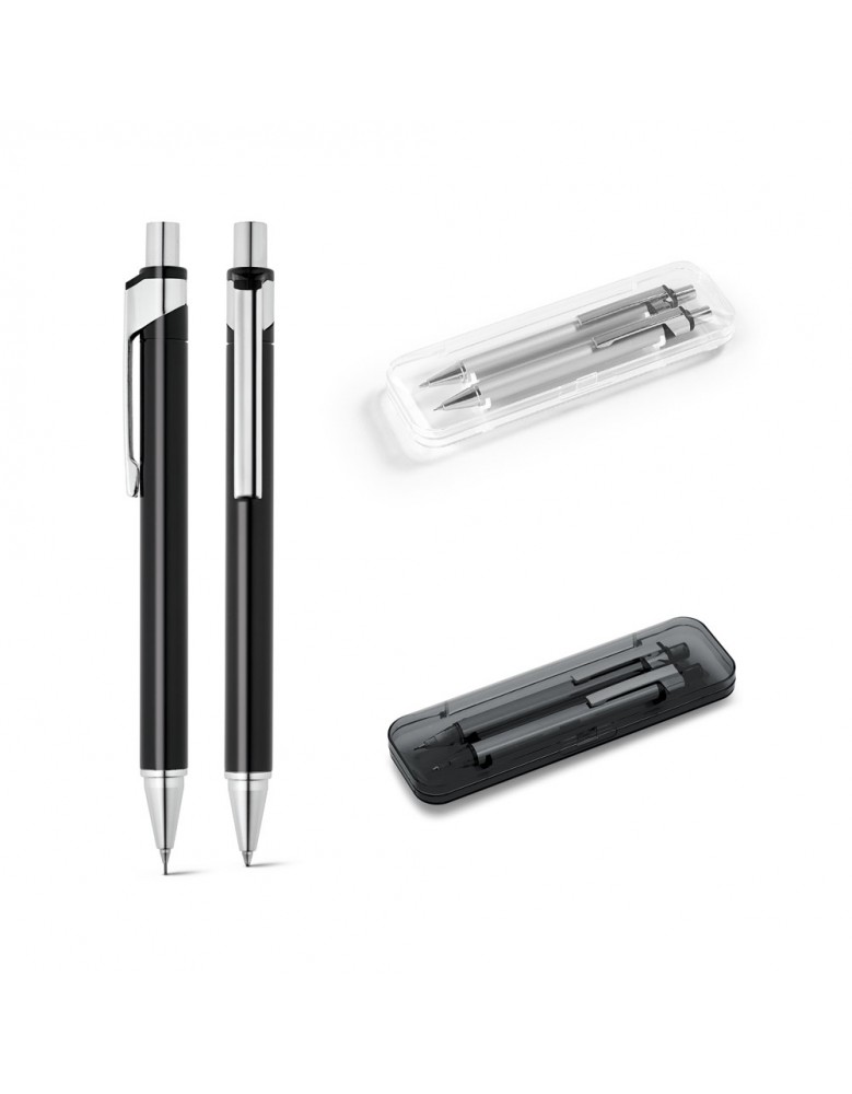 Conjunto caneta e lapiseira alumínio Personalizado - 91834