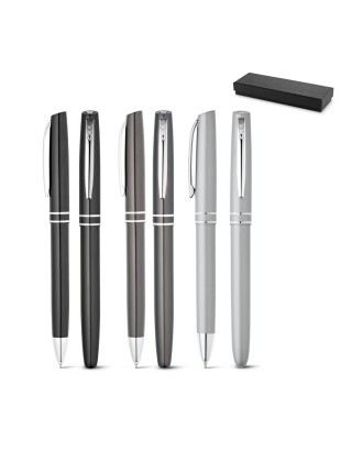 Conjunto de Roller e caneta alumínio Personalizado - 91899
