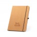 Caderno couro 140 x 210 mm  Personalizado - 93087
